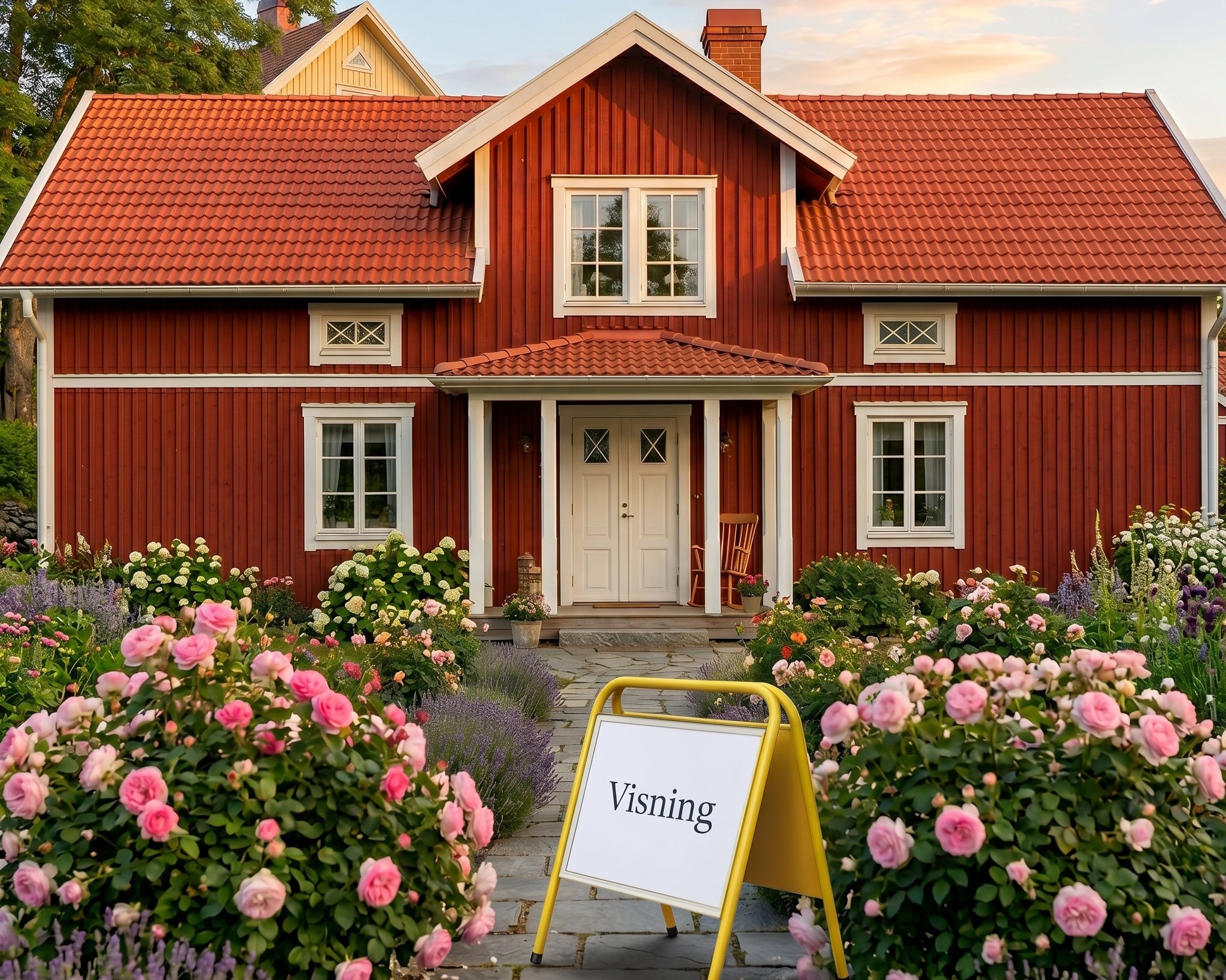 Visning villa till salu